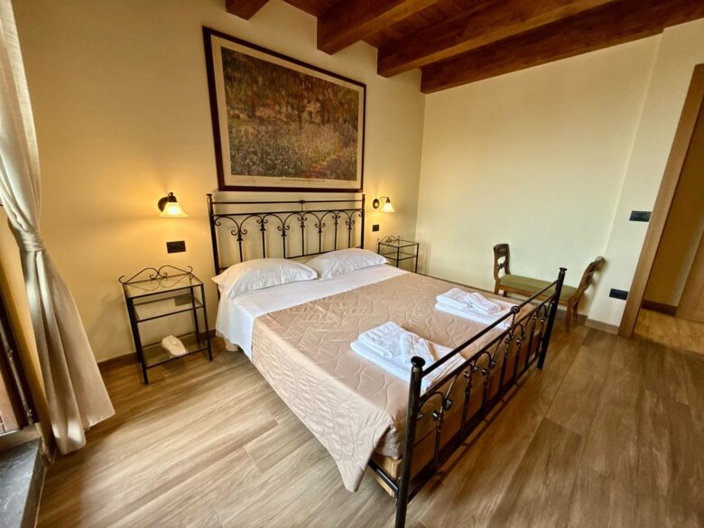 Camera da letto della dimora Zia Dora