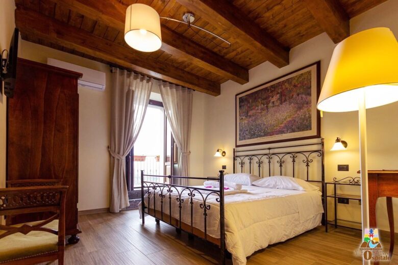 Camera da letto della dimora Zia Dora