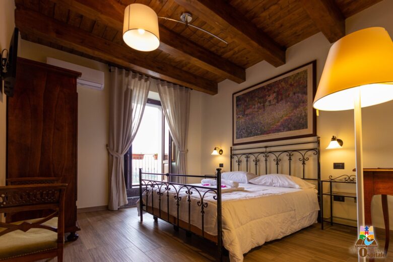 Camera da letto della dimora Zia Dora