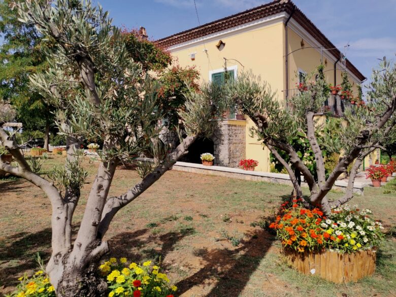 Esterno del Casale Donna Mita