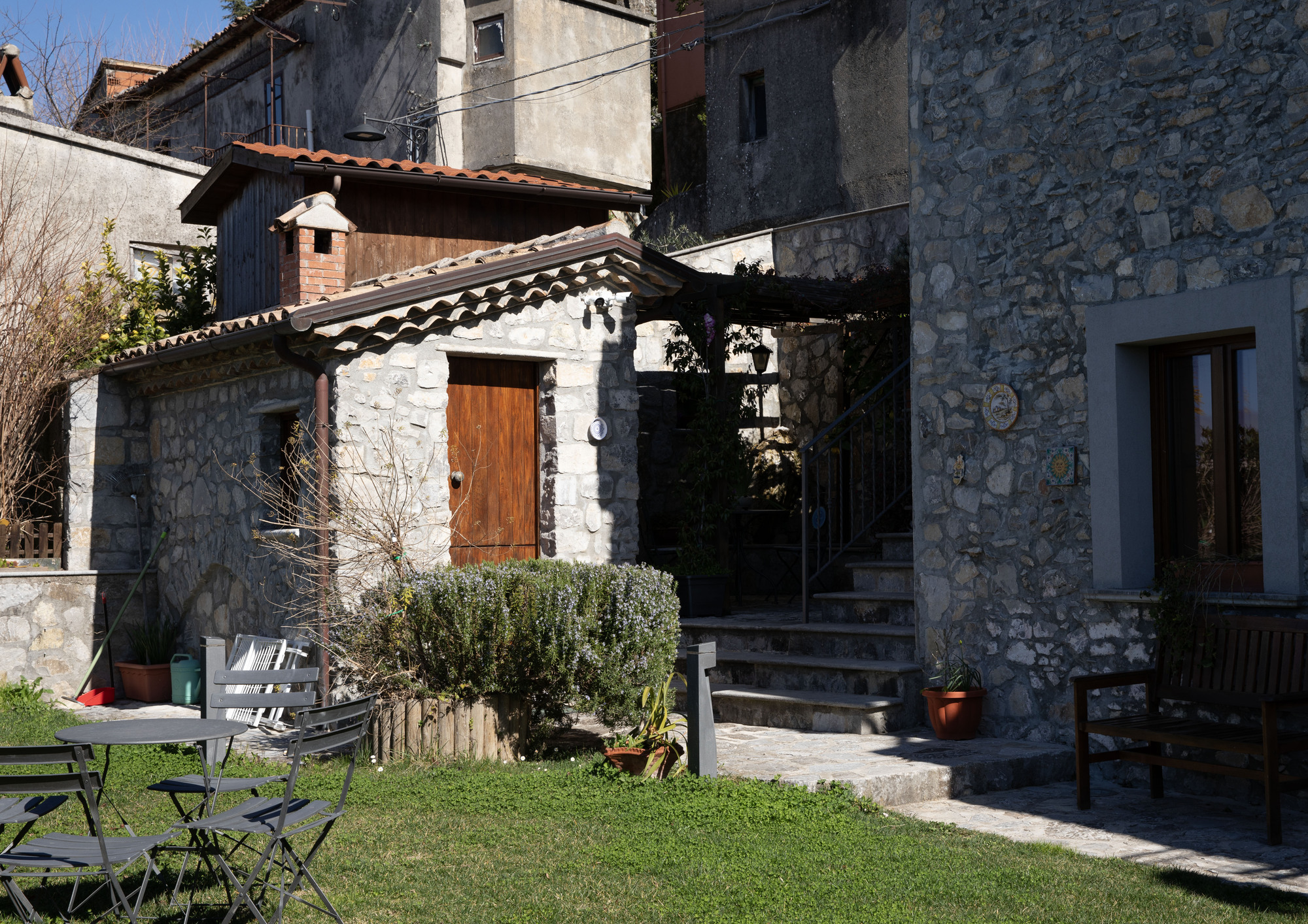 Giardino della dimora Mamma Peppina