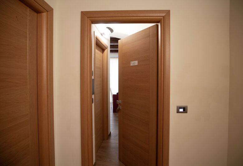 Ingresso della camera 201 Hotel Sant'Anna - Foto Marilena Di Vito