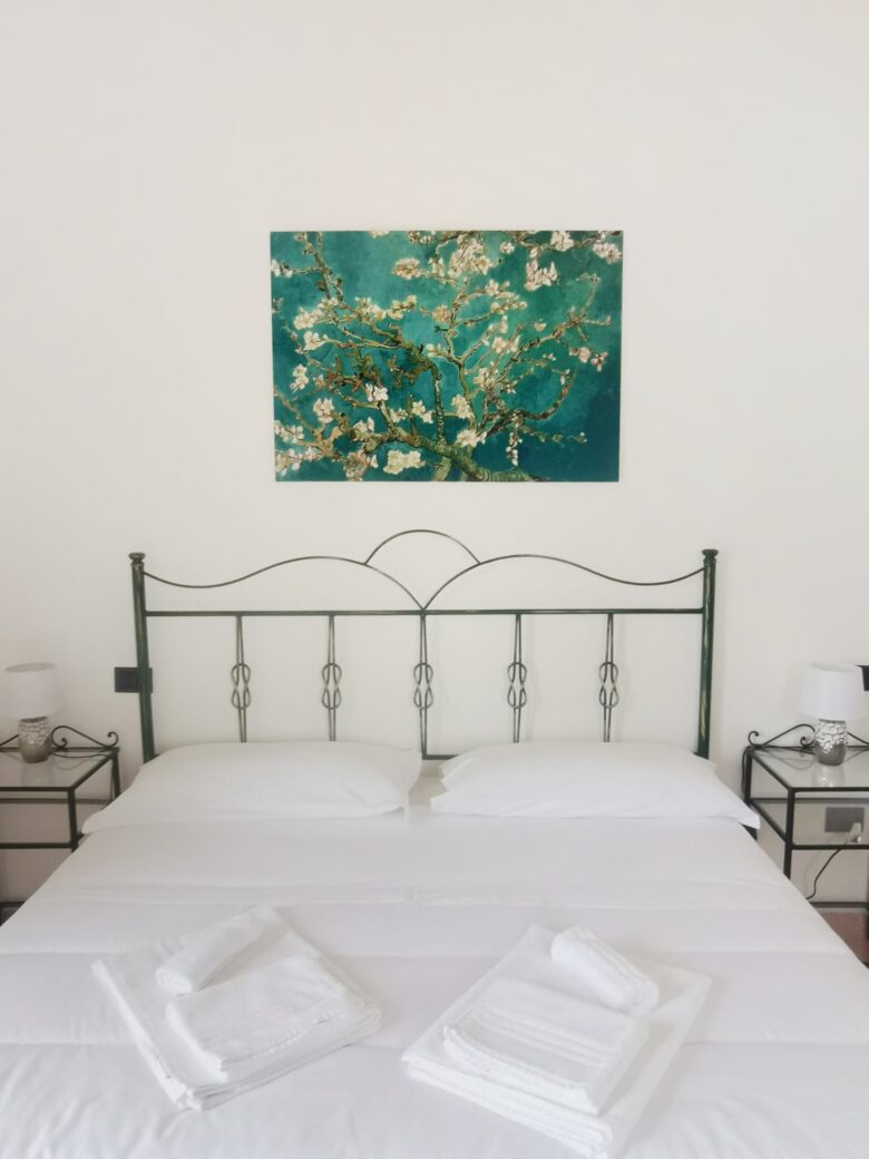 Una camera del Casale Donna Mita