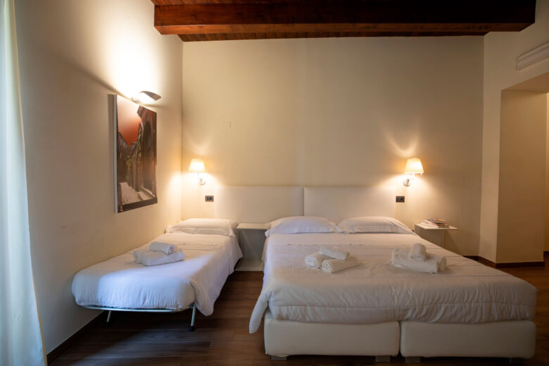 Letti camera 103 Hotel Sant'Anna - Foto Marilena Di Vito