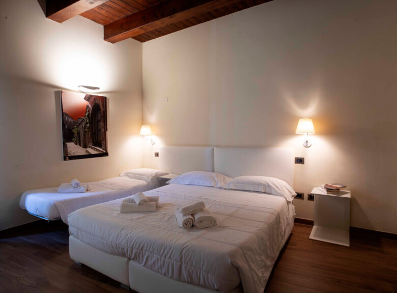 Letti camera 103 Hotel Sant'Anna - Foto Marilena Di Vito