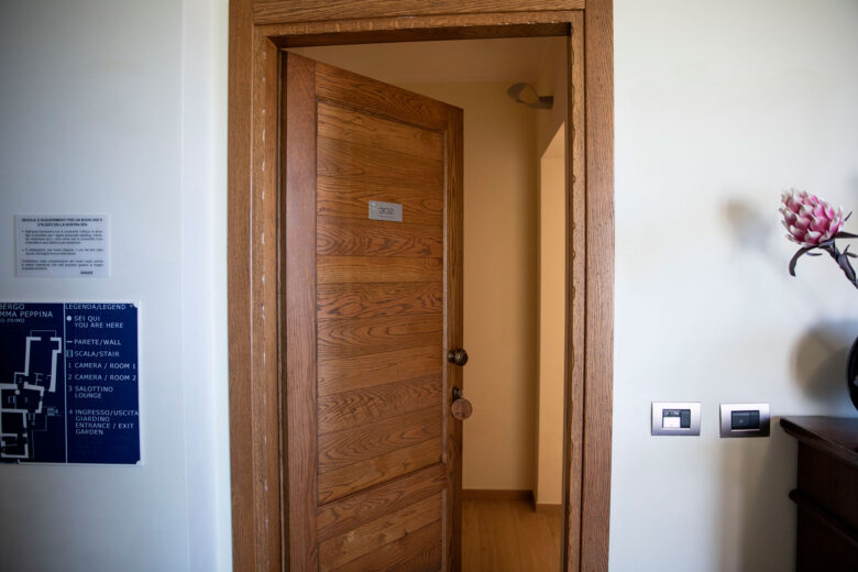 Ingresso della camera 302 Passiflora Mamma Peppina