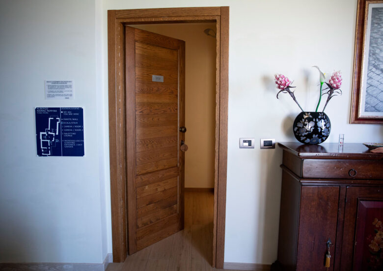 Ingresso della camera 302 Passiflora Mamma Peppina