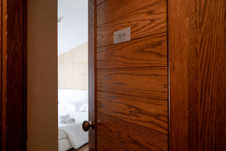 Ingresso della camera 304 Sideritis Mamma Peppina