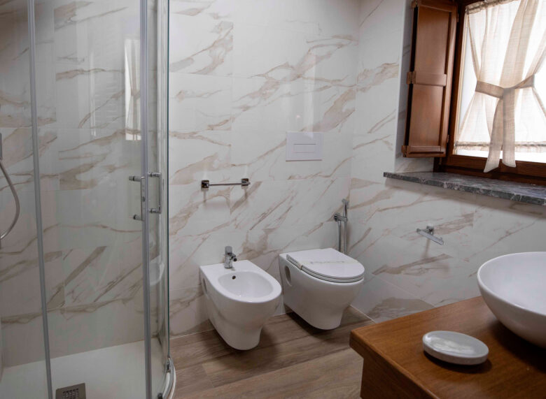 Particolare del bagno Dimora Zia Dora